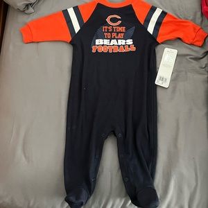 NFL Chicago Bears Size 3-6M Sleep N Play